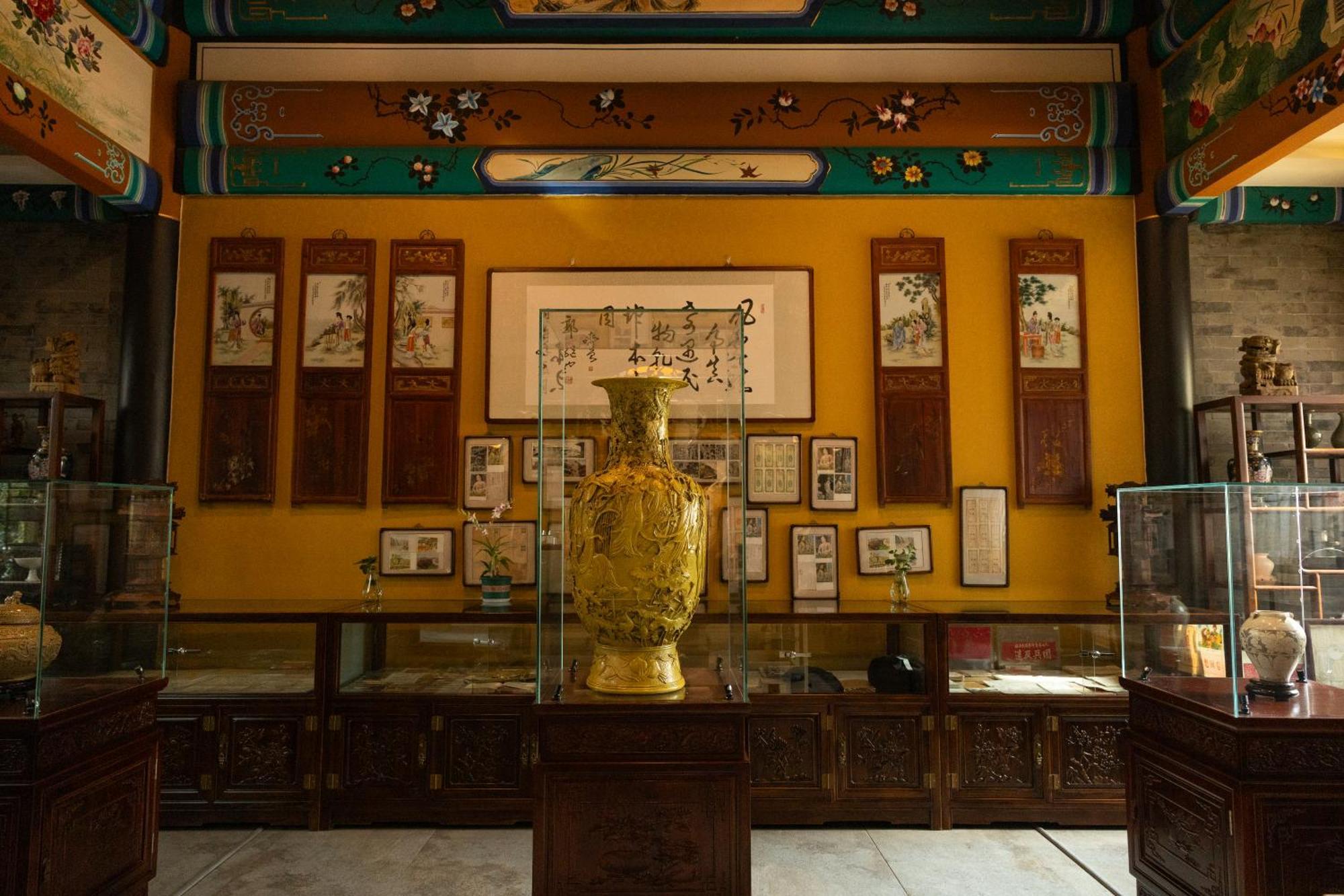 Datong Yunzhong Traditional Courtyard Exterior foto
