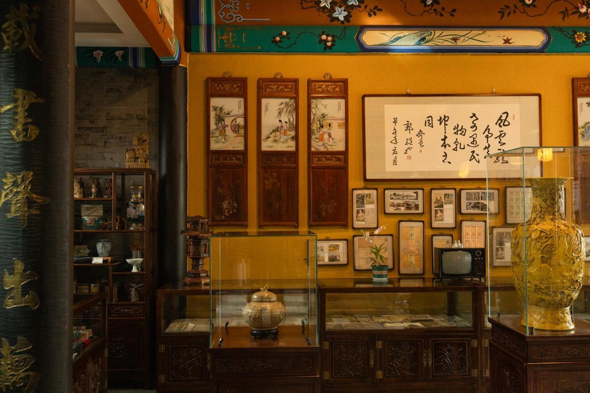 Datong Yunzhong Traditional Courtyard Exterior foto