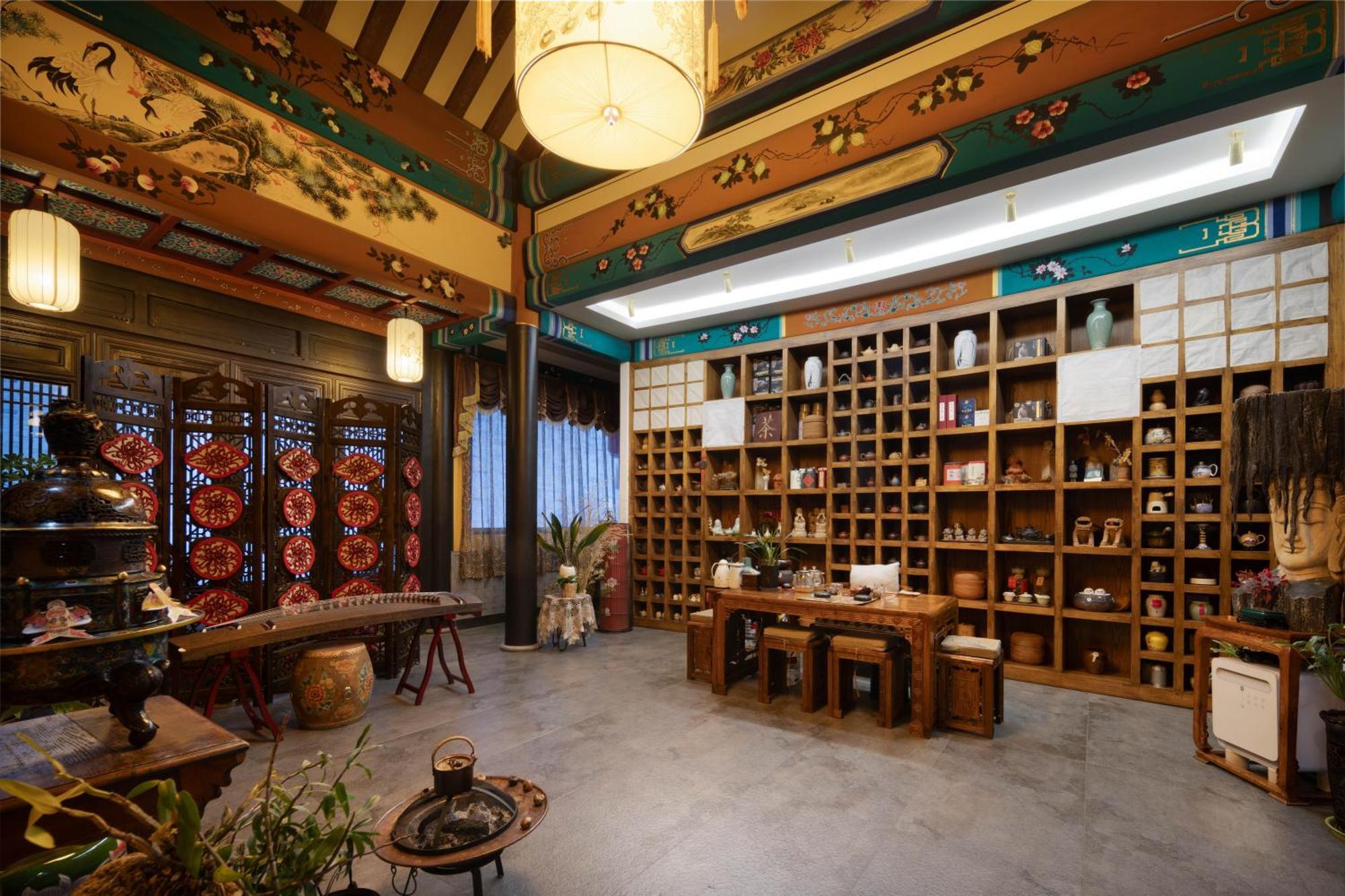 Datong Yunzhong Traditional Courtyard Exterior foto
