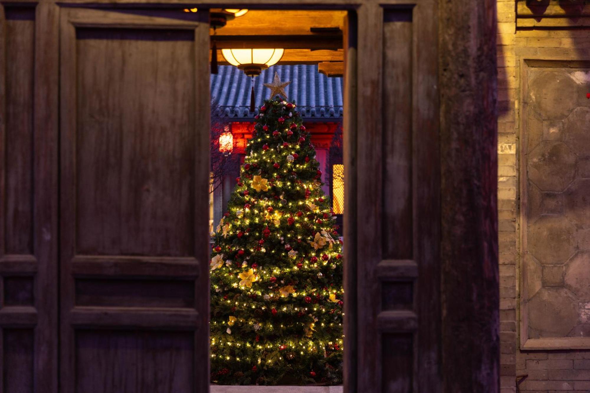 Datong Yunzhong Traditional Courtyard Exterior foto