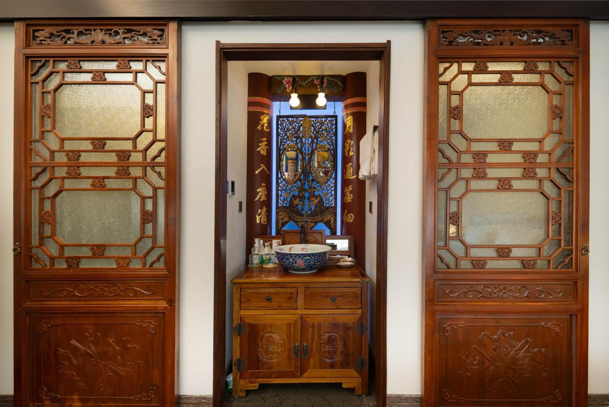 Datong Yunzhong Traditional Courtyard Exterior foto